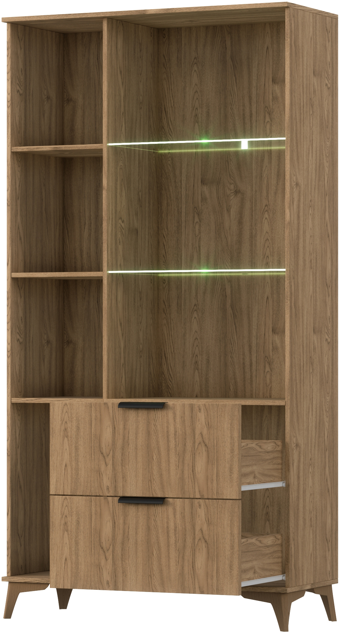 „Entsian 100 Artisan“ ąžuolo vitrina - Paveikslėlis 3