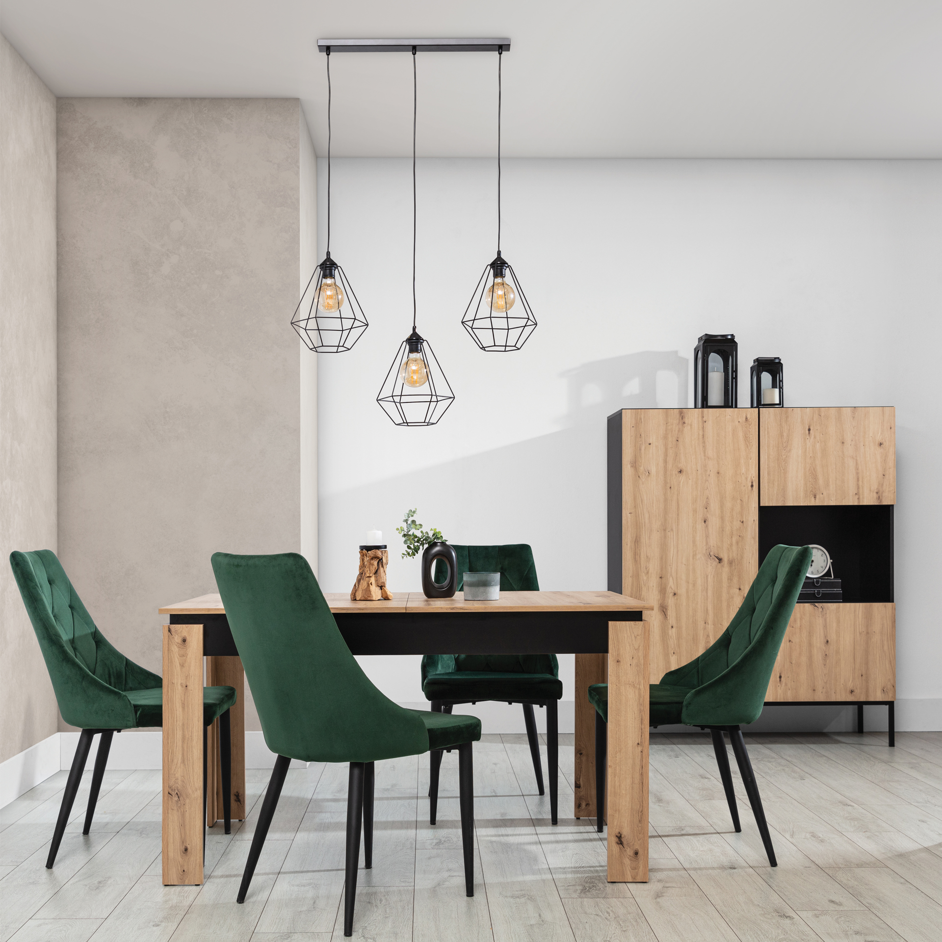 Brevitas, 70x25x100cm Pakabinamas linijinis 3 juodas - Paveikslėlis 2