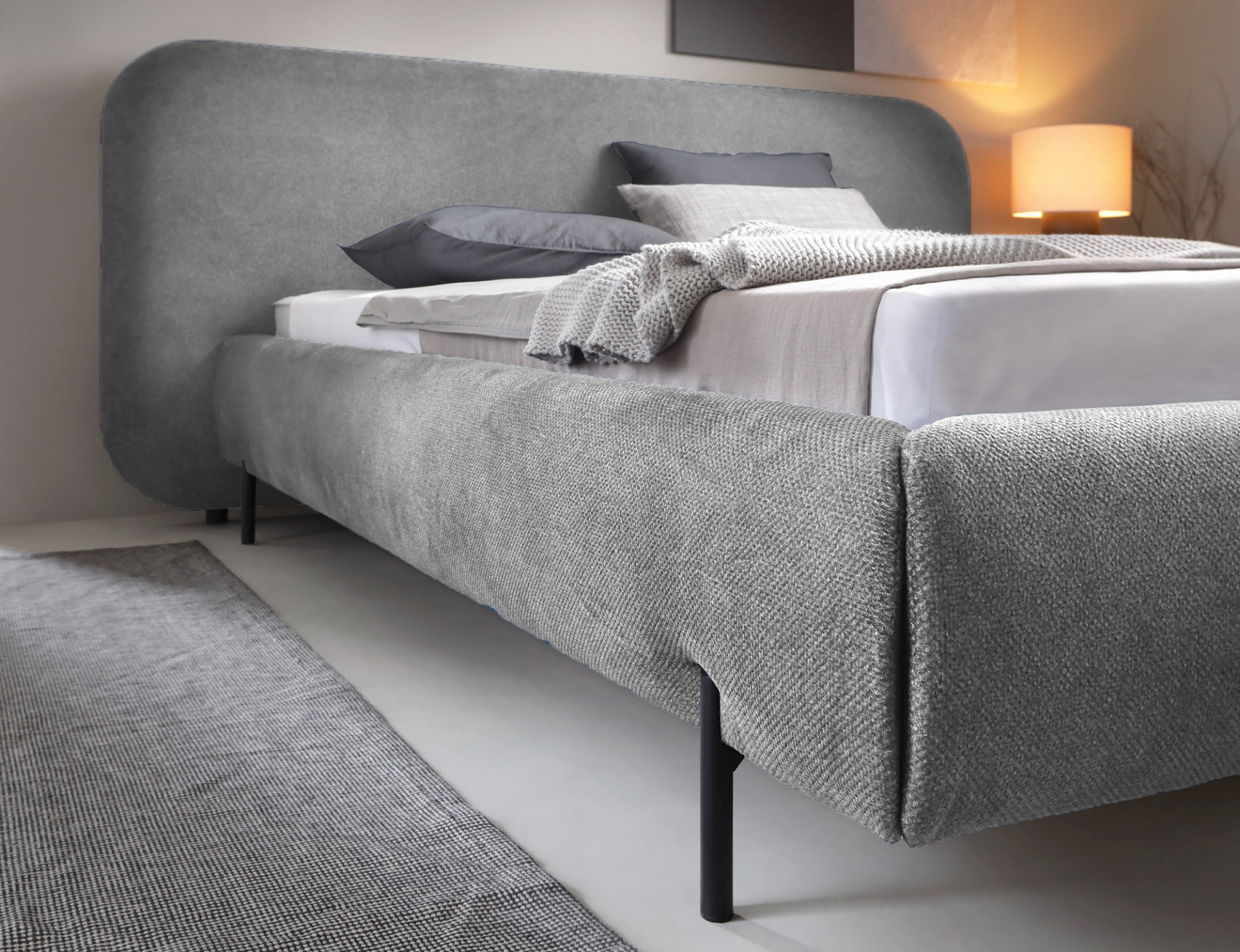 „Pointt“ lova + metalinis rėmas/dujos/konteineris 180x200 - Paveikslėlis 5