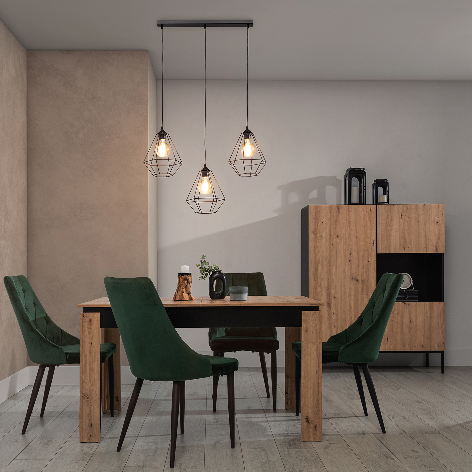 Brevitas, 70x25x100cm Pakabinamas linijinis 3 juodas - Paveikslėlis 4