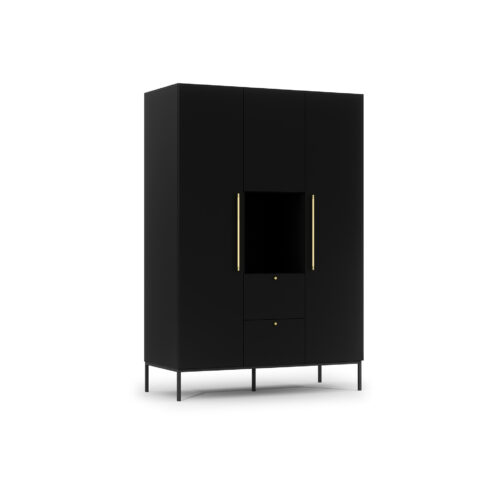 Lanzzi 135 spinta, matinė juoda/matinė juoda