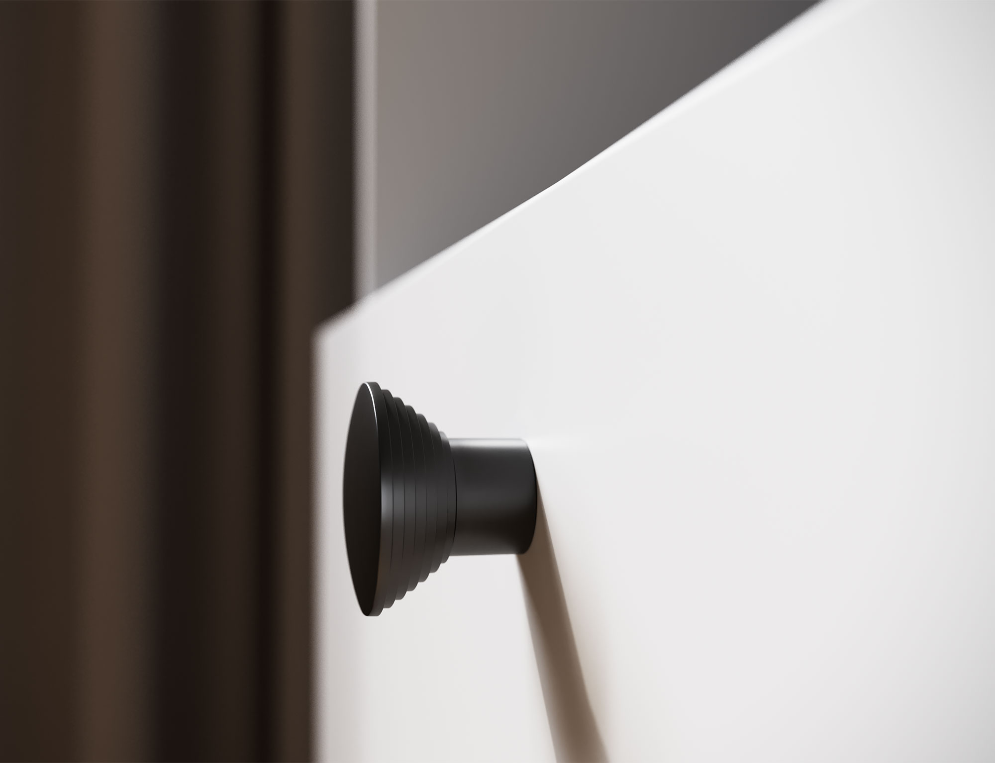 Dullum 200 komoda su stalčiais, balta - Paveikslėlis 11