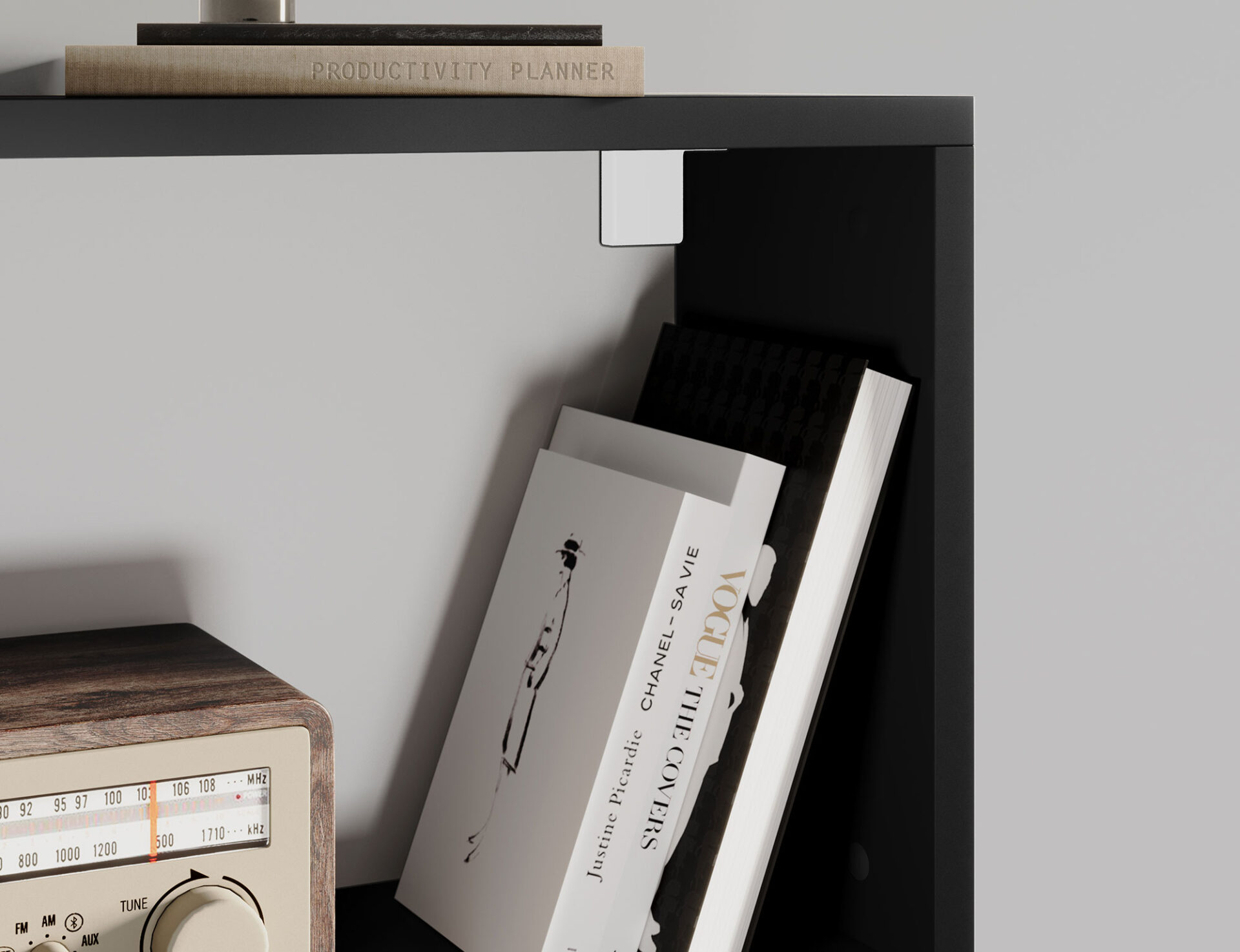 Evertti juoda knygų lentyna — изображение 5