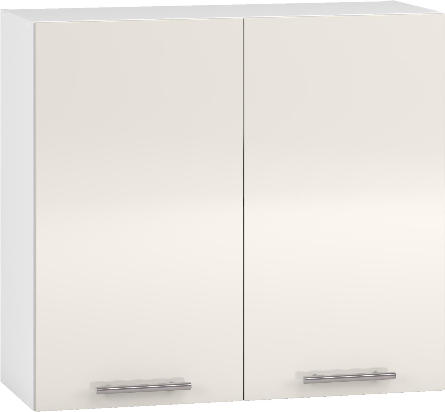 VENTO G-80/72 viršutinė spintelė, spalva: balta / smėlio spalvos