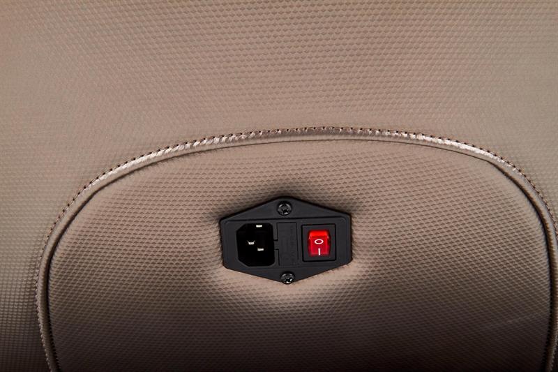 DOPIO masažinis krėslas, spalva: ruda / smėlio spalvos — изображение 11