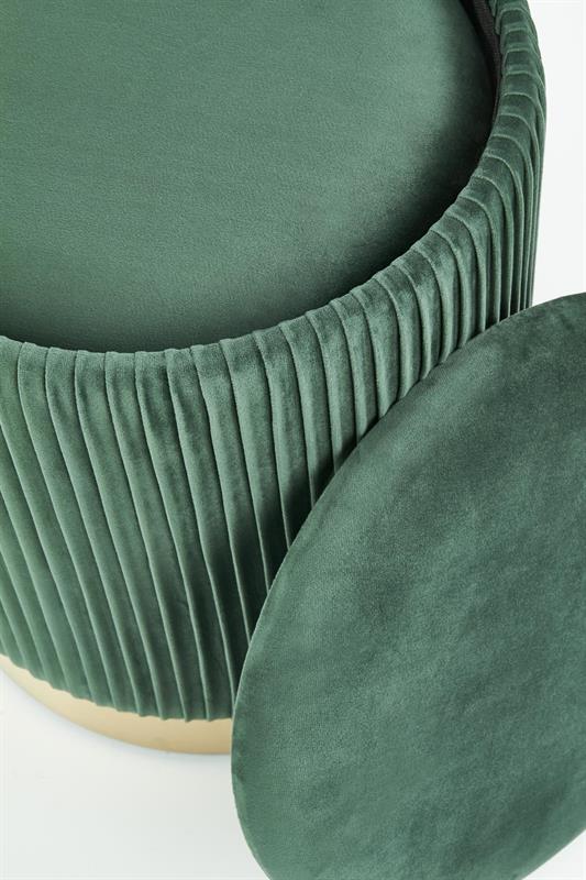 MONTY dviejų taburečių komplektas: spalva: tamsiai žalia - Paveikslėlis 5