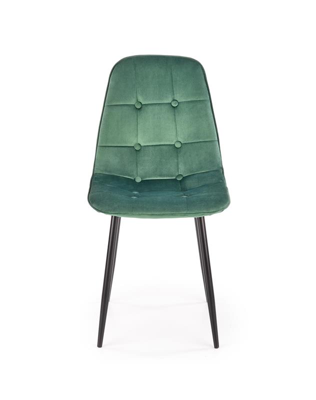 K417 kėdė, spalva: tamsiai žalia - Paveikslėlis 8