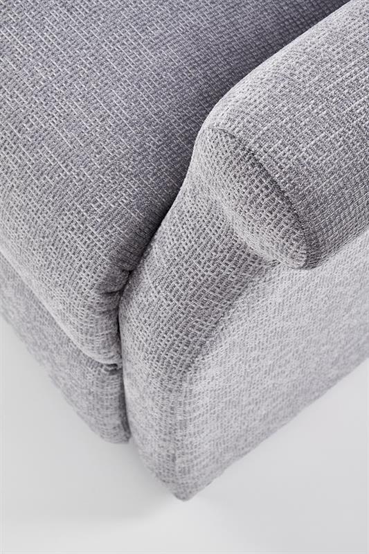 AGUSTIN M atloštas krėslas su masažo funkcija, spalva: pilka — изображение 8