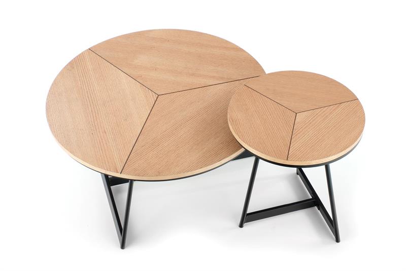 KARIDA-S natūralus ąžuolas / juoda - Paveikslėlis 5