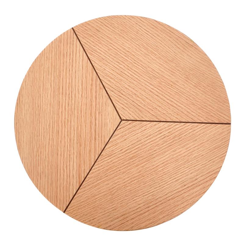 KARIDA-S natūralus ąžuolas / juoda - Paveikslėlis 7