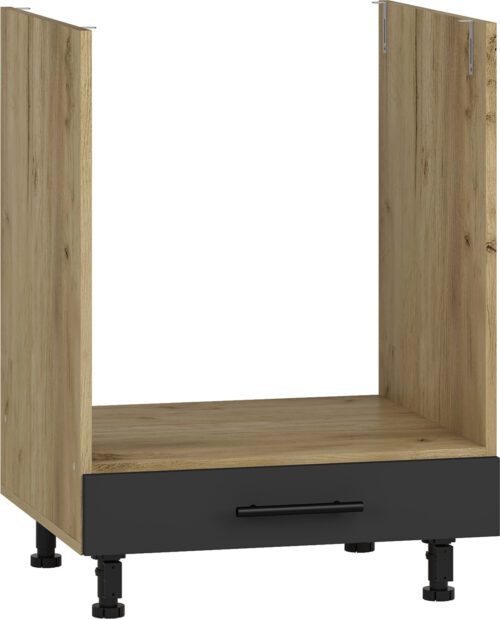 VENTO DP-60/82 krovininė spinta, spalva: ąžuolas/antracitas