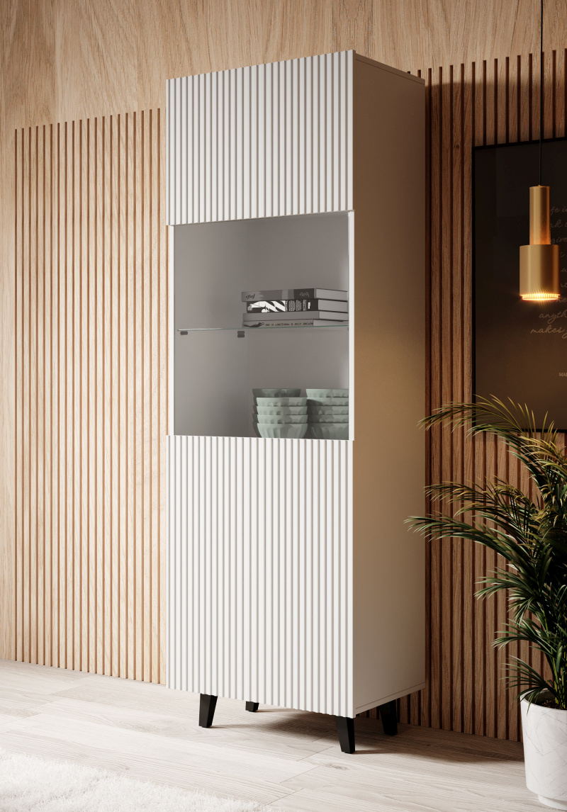 PAFOS pastatoma spintelė balta/balta