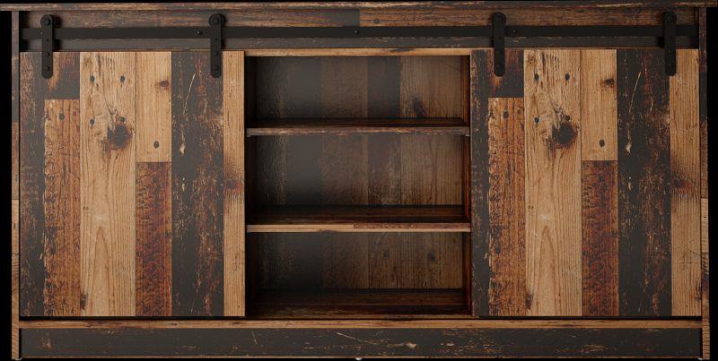 PAFOS pastatoma knygų lentyna juoda/juoda - Paveikslėlis 3