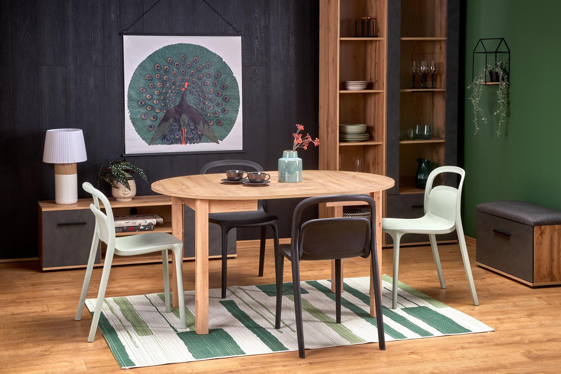 RINGO stalas, ąžuolo dirbiniai / ąžuolo dirbiniai