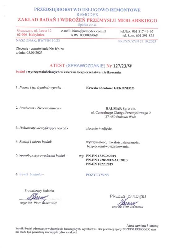 GERNIMO kėdė, juoda — изображение 13