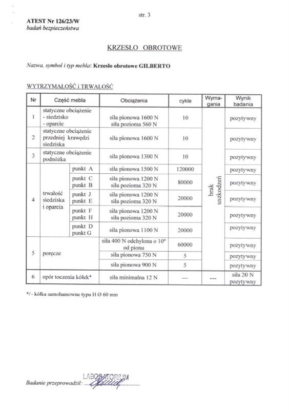 GILBERTO kėdė, juoda — изображение 3