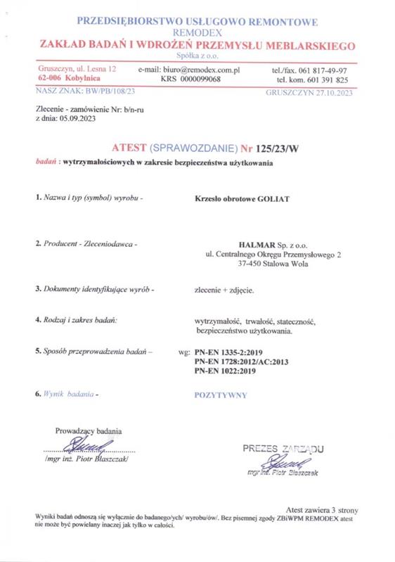 GOLIAT kėdė, juoda — изображение 11