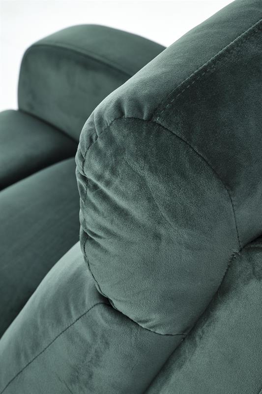 WONDER atlošiamas krėslas, tamsiai žalias - Paveikslėlis 12