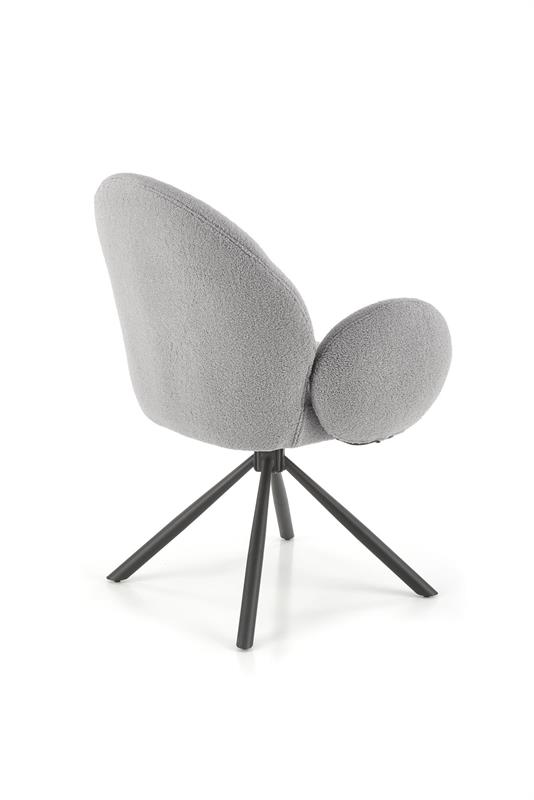 K498 kėdė, pilka - Paveikslėlis 6