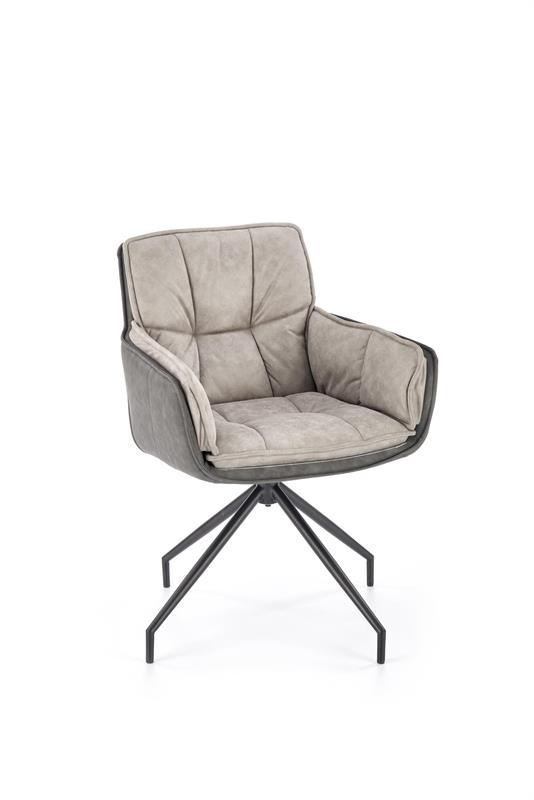 K523 kėdė, pilka / tamsiai pilka — изображение 2