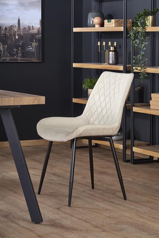 BERLIN prailginamasis stalas, riešutmedis / juoda — изображение 2