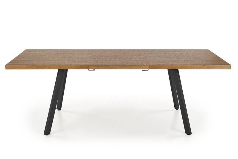 BERLIN prailginamasis stalas, riešutmedis / juoda — изображение 13