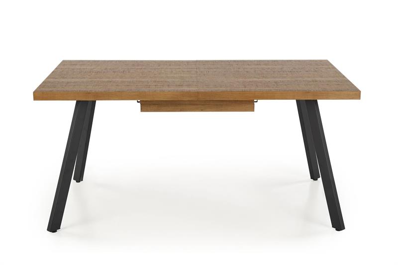 BERLIN prailginamasis stalas, riešutmedis / juoda — изображение 20