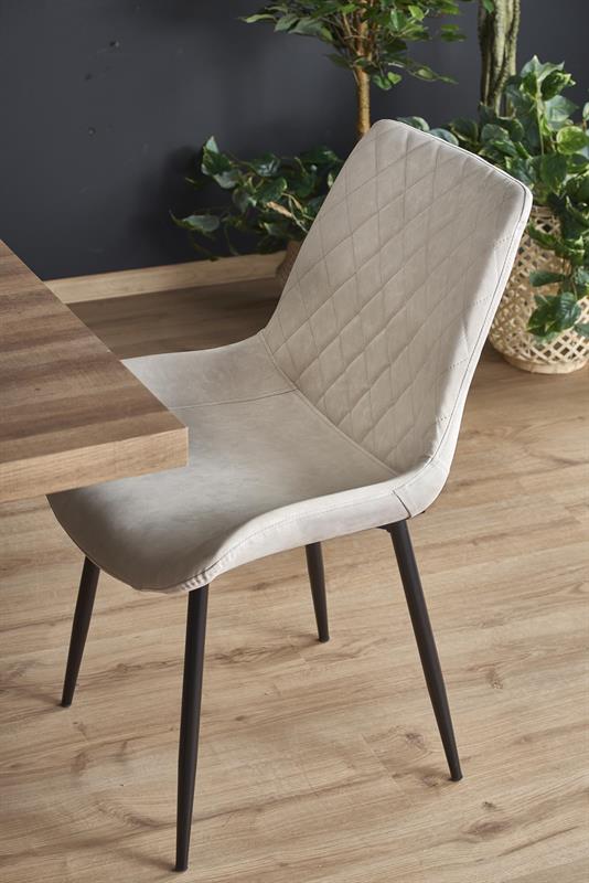 BERLIN prailginamasis stalas, riešutmedis / juoda — изображение 26