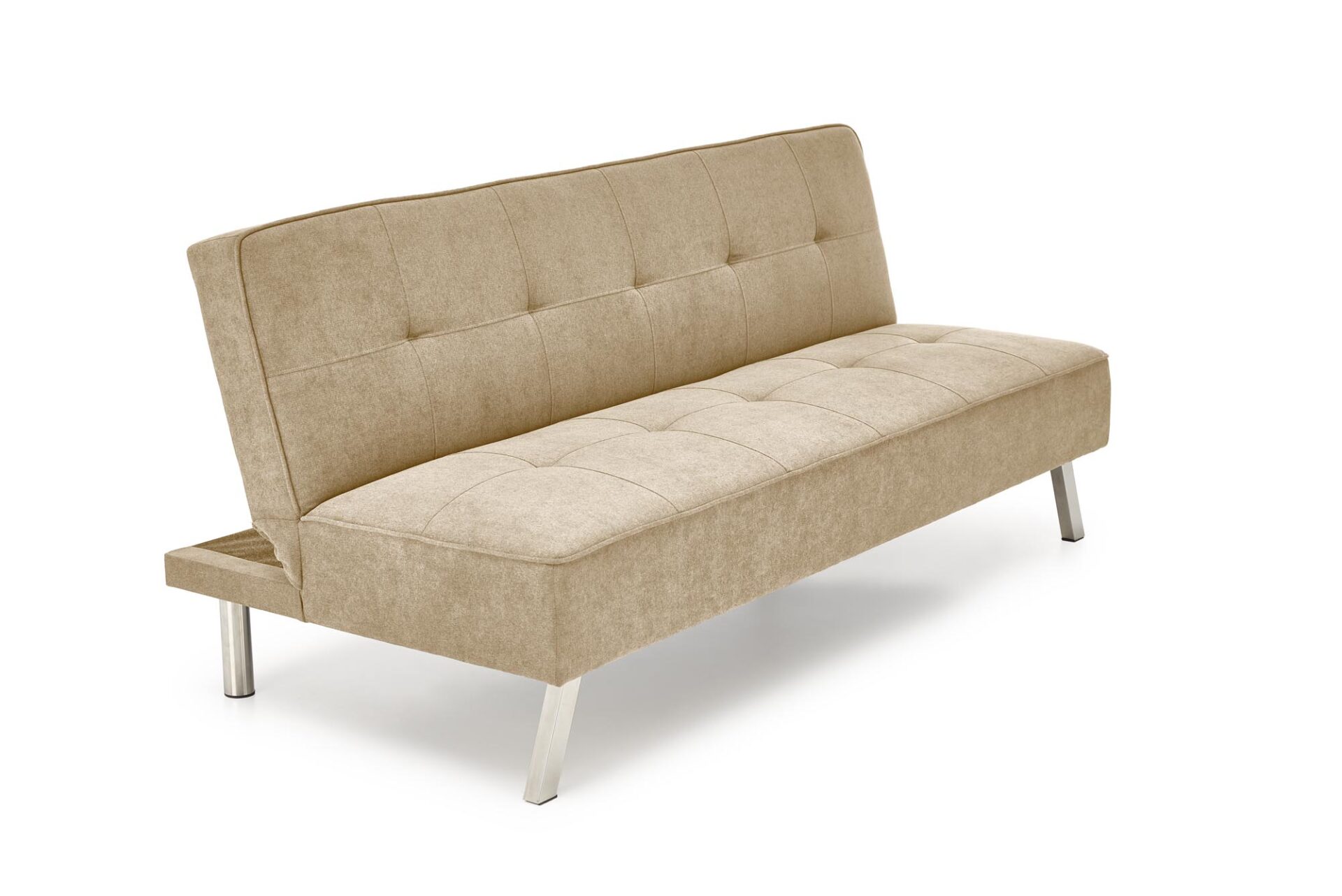 CARLITO sulankstoma sofa, spalva: smėlio spalvos