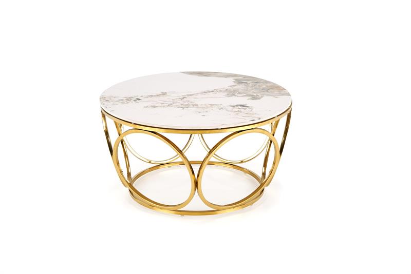 VENUS 2 vnt. staliukas, baltas marmuras / auksas — изображение 3