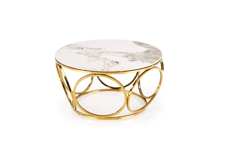 VENUS 2 vnt. staliukas, baltas marmuras / auksas — изображение 7