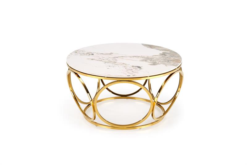 VENUS 2 vnt. staliukas, baltas marmuras / auksas — изображение 9