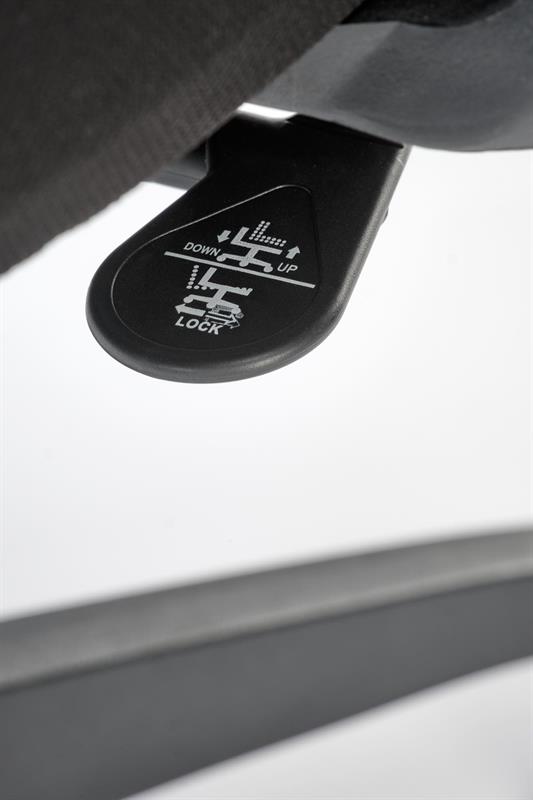 PABLO biuro kėdė, juoda / pilka - Paveikslėlis 9