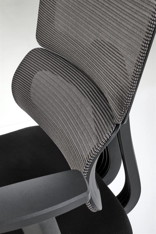 PABLO biuro kėdė, juoda / pilka - Paveikslėlis 11