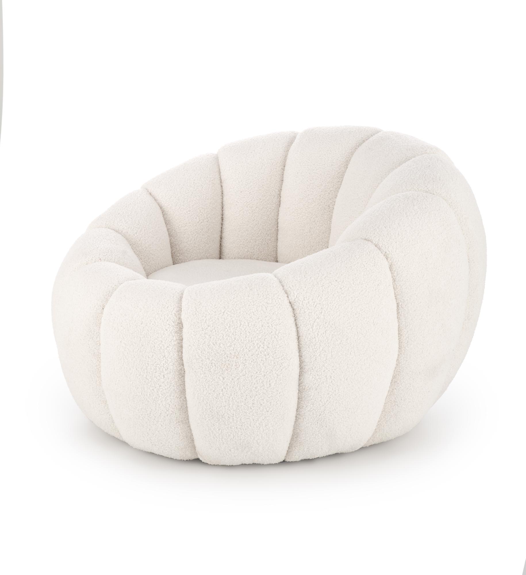 GASPAR laisvalaikio kėdė, kreminė