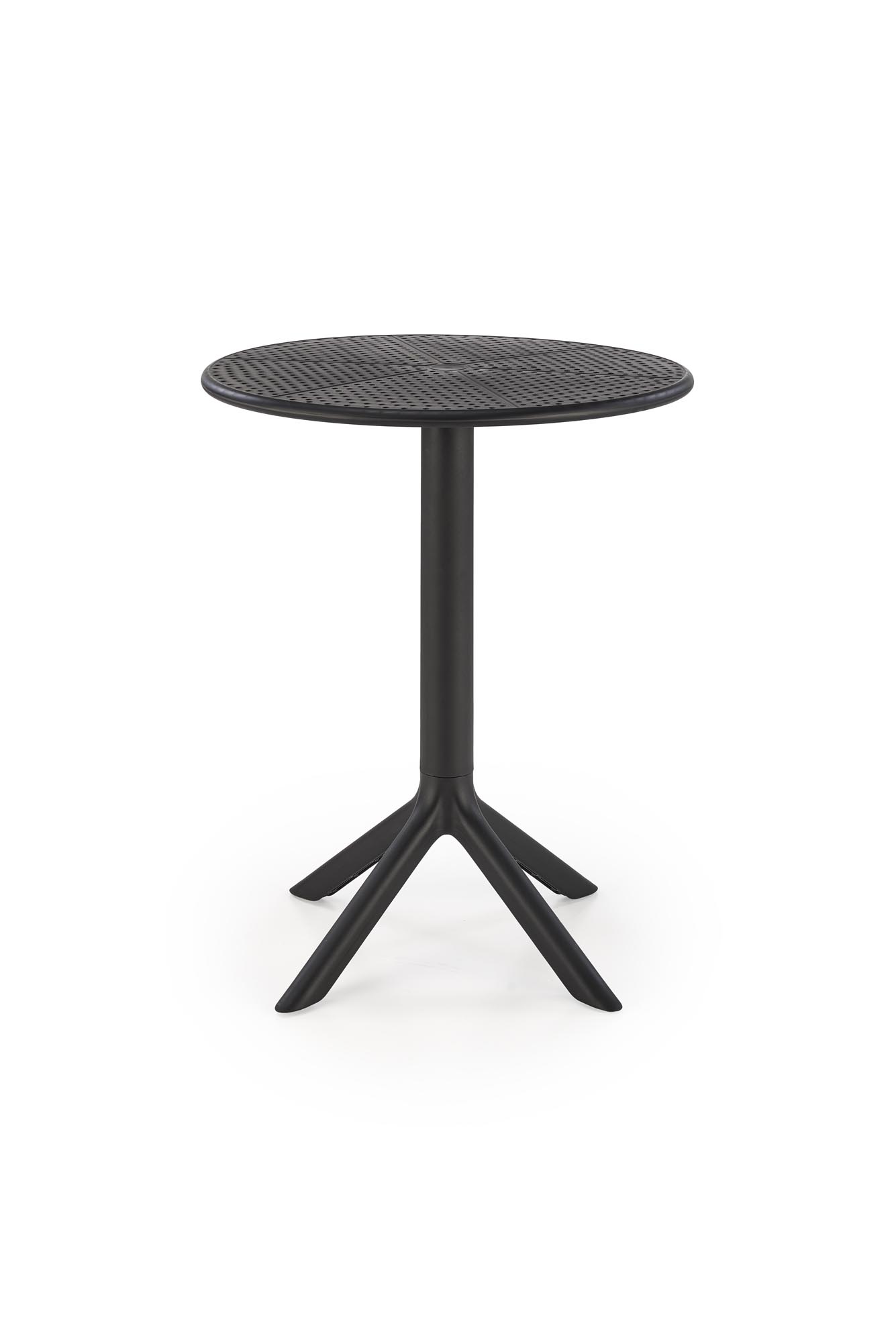 CALVO apvalus stalas, juodas