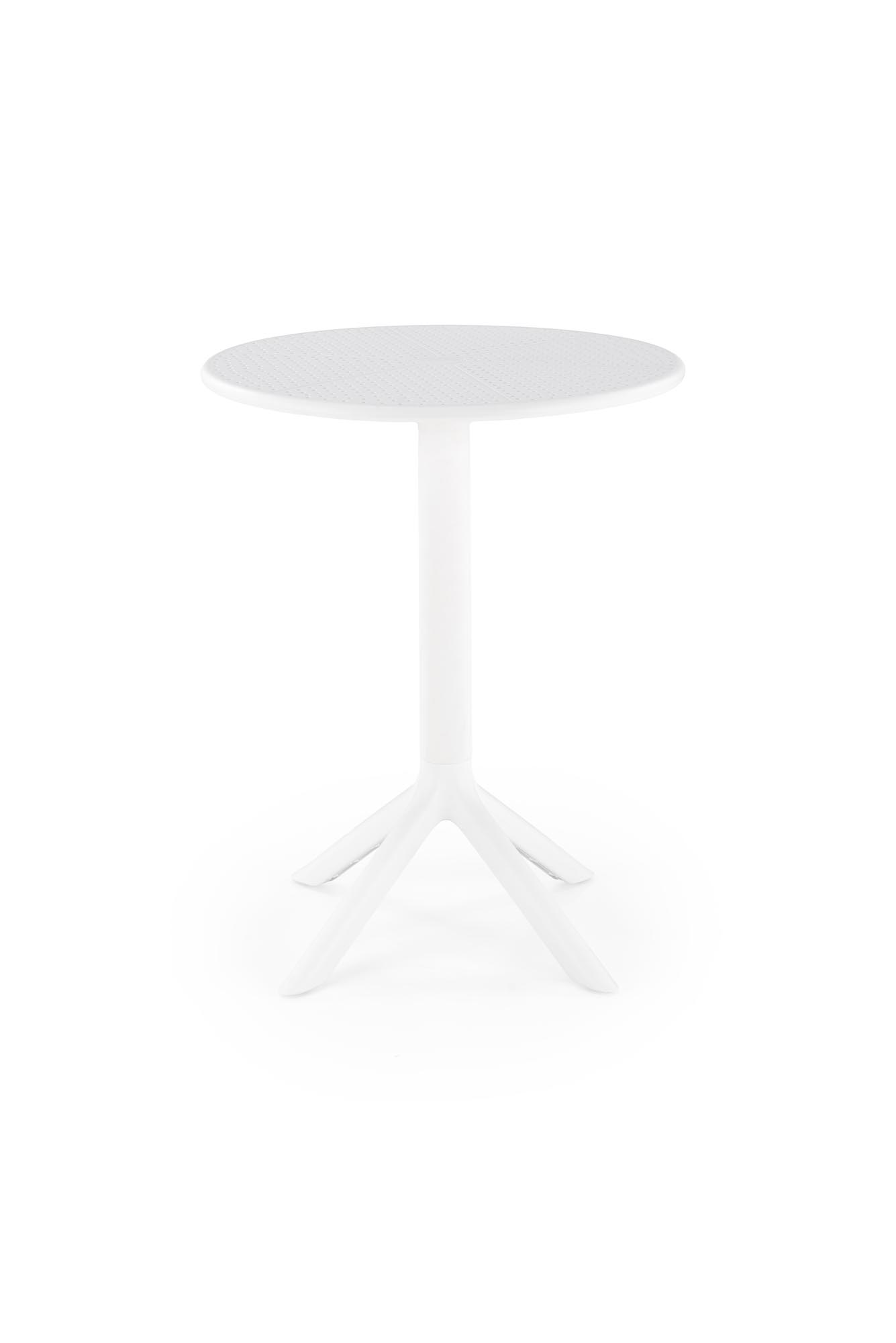 CALVO apvalus stalas, baltas