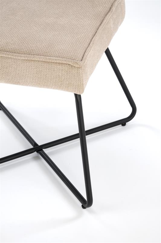 K534 kėdė, smėlio spalvos - Paveikslėlis 6