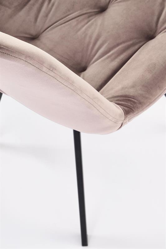 K519 kėdė, smėlio spalvos - Paveikslėlis 3