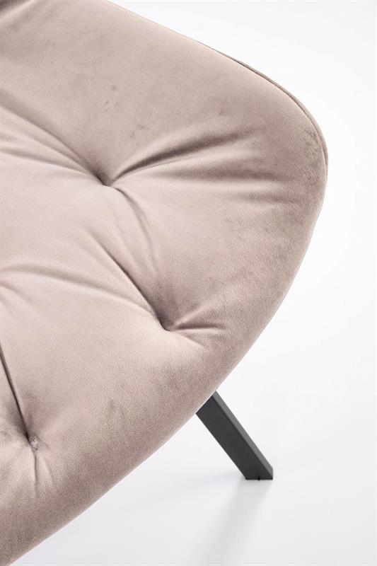 K519 kėdė, smėlio spalvos - Paveikslėlis 8