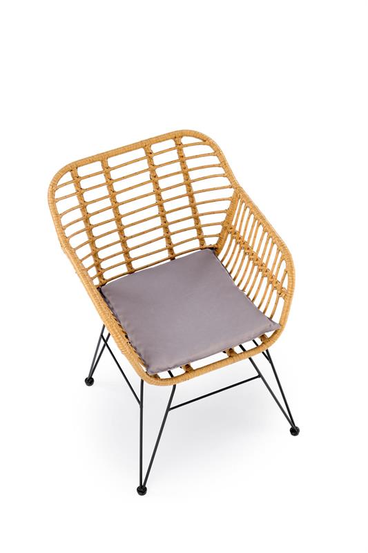 K541 kėdė, natūrali / pilka — изображение 9