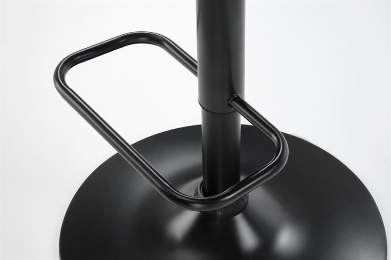 H124 baro kėdė, juoda / riešutmedžio - Paveikslėlis 8