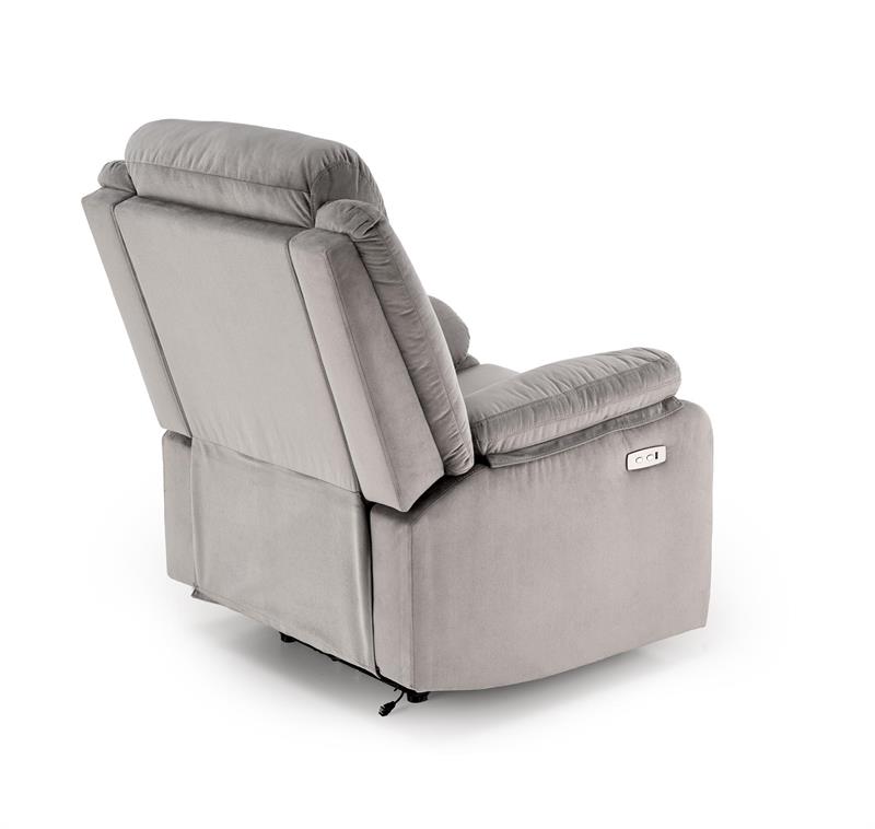 LORIS atlošiamas krėslas, spalva: pilka — изображение 10