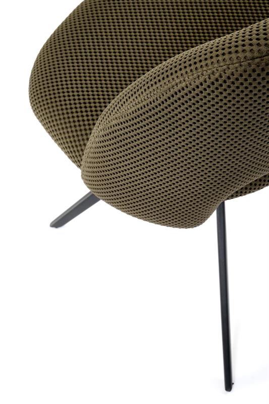 K546 kėdė, alyvuogių spalvos - Paveikslėlis 10