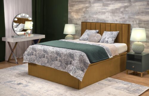 ASENTO 160 lova, garstyčių spalvos ELEMENTAS #8