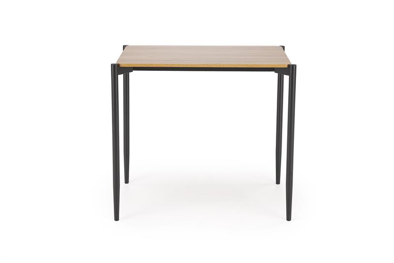 NANDO stalas + 2 kėdės, spalva: natūrali / juoda - Paveikslėlis 8