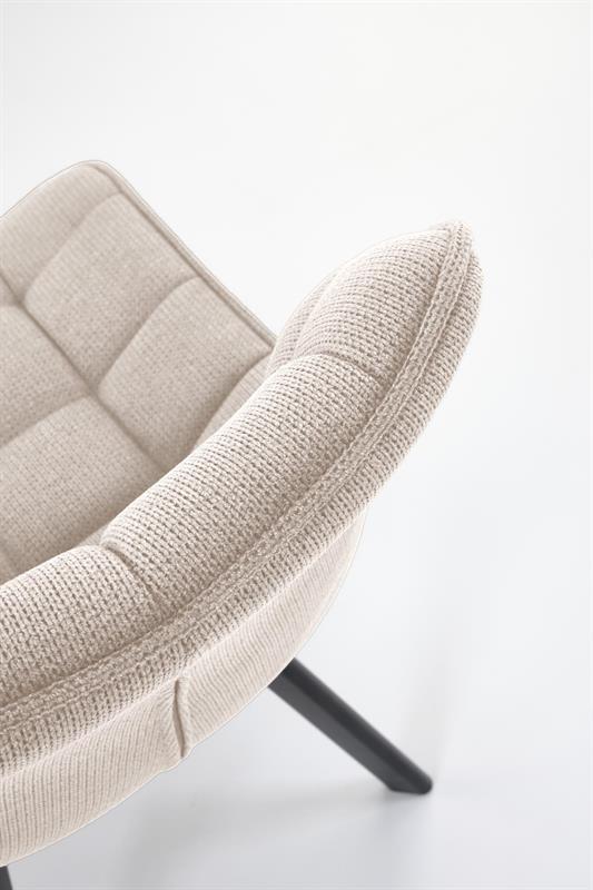 K549 kėdė, smėlio spalvos - Paveikslėlis 6