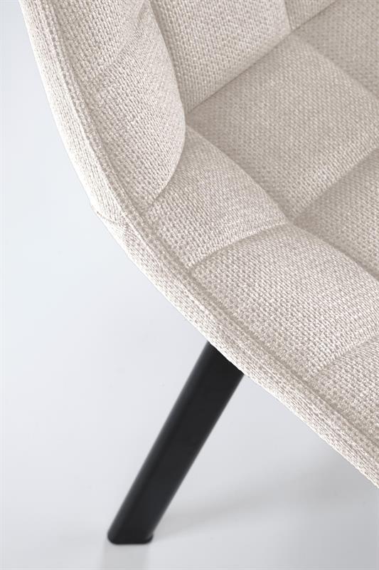 K549 kėdė, smėlio spalvos - Paveikslėlis 7