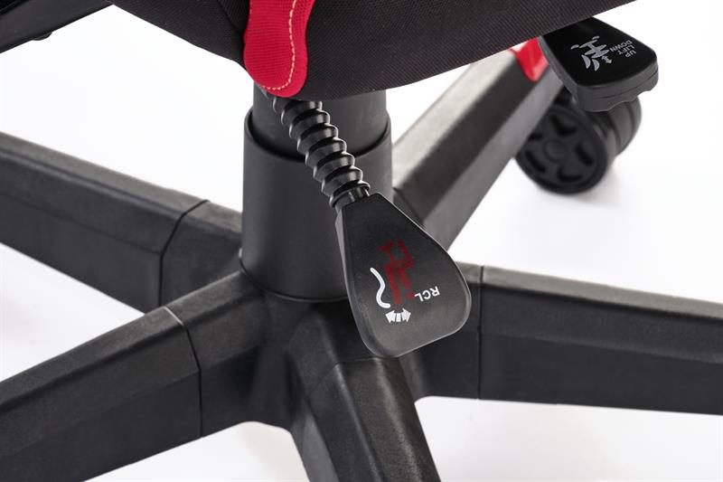 NITRO 2 biuro kėdė, raudona / juoda — изображение 2