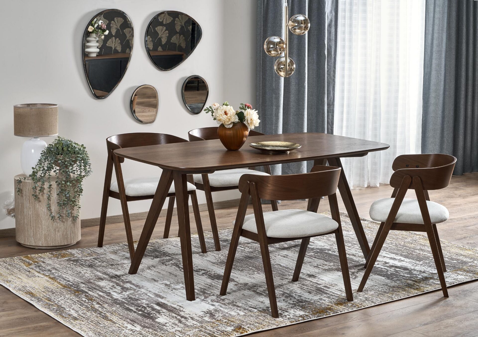 MIGUEL stalas riešutmedis / riešutmedis